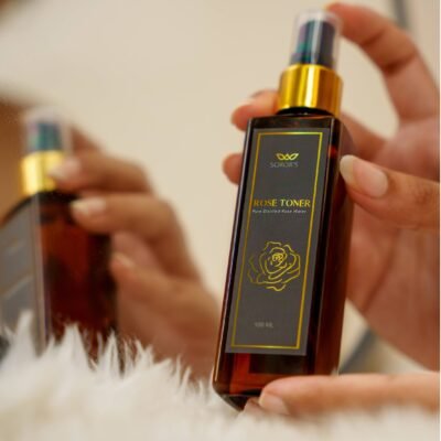 Pure Steam-Distilled Rose water | Astringent & Refreshing Face Toner | No Fragrance