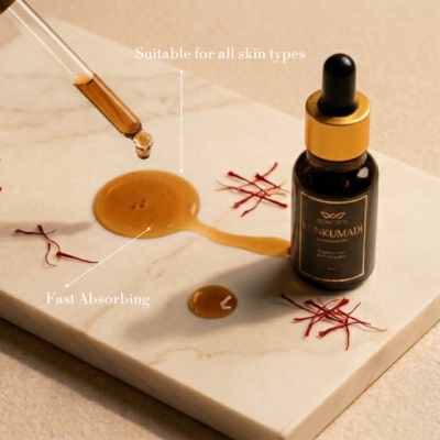 Kumkumadi Oil for Clear, Even, Radiant Skin